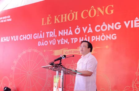 В Хайфоне строится экологического парка стоимостью почти $1 млрд