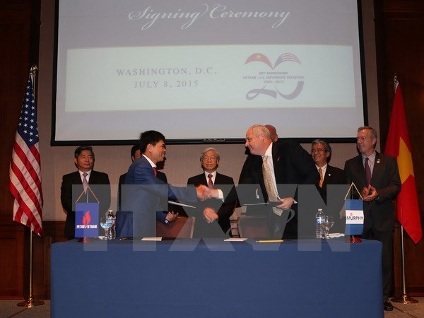 «ПетроВьетнам» подписал договор о сотрудничестве с «Мерфи Ойл»