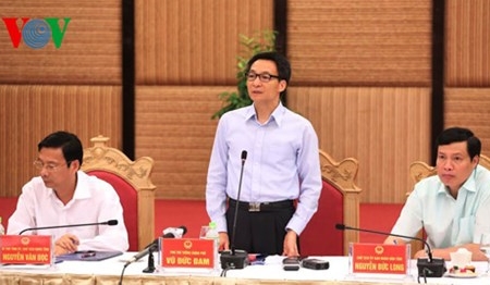 Ву Дык Дам провёл рабочую встречу с руководством провинции Куангнинь