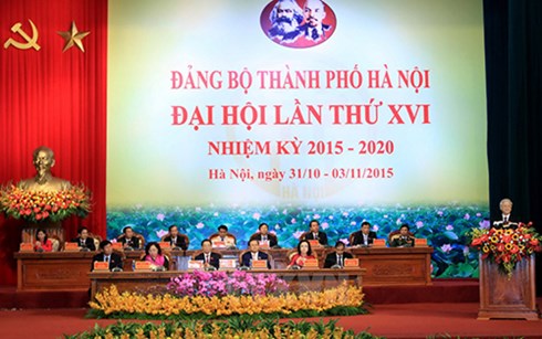 В СРВ объявлены итоги выборов в парткомы центрального подчинения на 2015-2020 годы