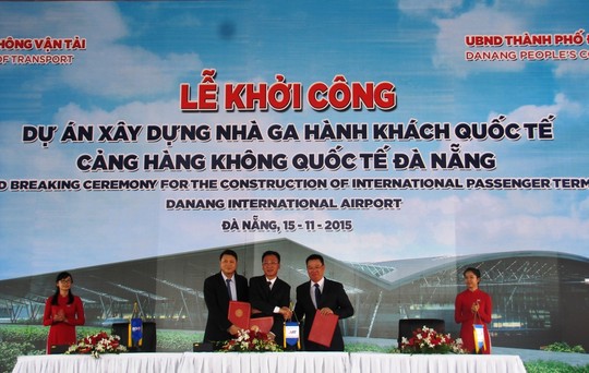 Началось строительство международного пассажирского терминала аэропорта Дананг