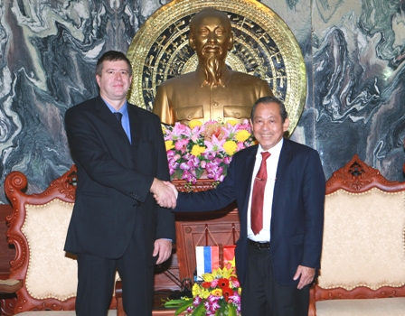 Глава Верховного народного суда СРВ принял министра юстиции РФ