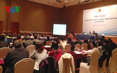 Cеминар «Сообщество АСЕАН и программа действий Вьетнама»