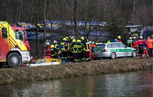Железнодорожная авария в Германии произошла из-за ошибки диспетчера