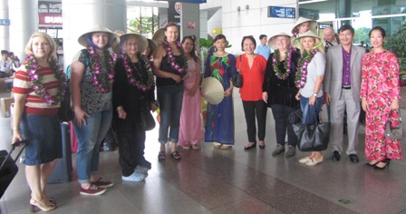 Российские туристы - почетные гости на международной туристической ярмарке Вьетнама