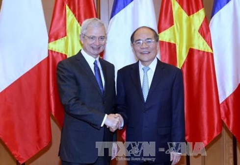 Спикер парламента Вьетнама Нгуен Шинь Хунг провел переговоры с французским коллегой