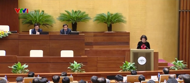 Нгуен Тхи Ким Нган приняла послов и глав представительств Вьетнама за границей