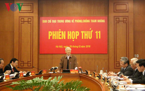 Нгуен Фу Чонг: Необходимо в борьбе с коррупцией действовать более решительно