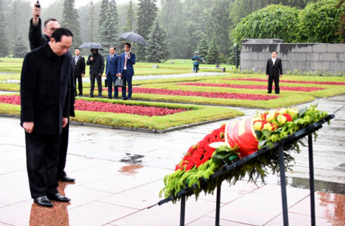 Президент СРВ Чан Дай Куанг начал свою деятельность в Санкт-Петербурге