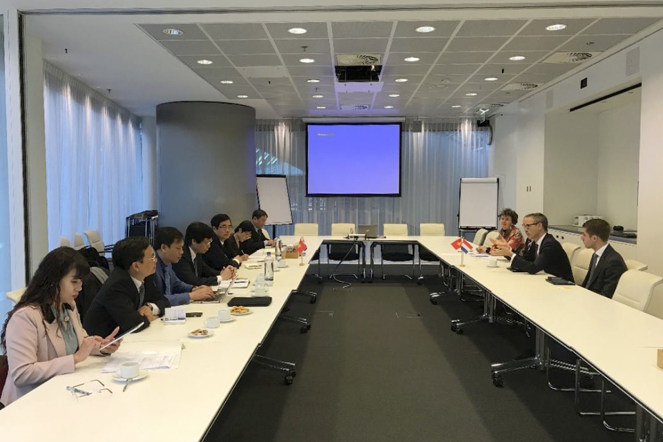 Делегация Отдела ЦК КПВ по экономическим вопросам находилась в Нидерландах с визитом