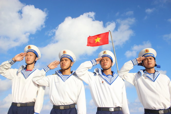 Военнослужащих на островах архипелага Спратли поздравляют с Новым годом по лунному календарю