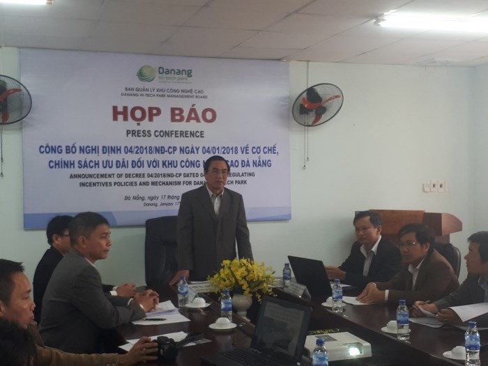 Проводится льготная политика в отношении технопарка Дананга