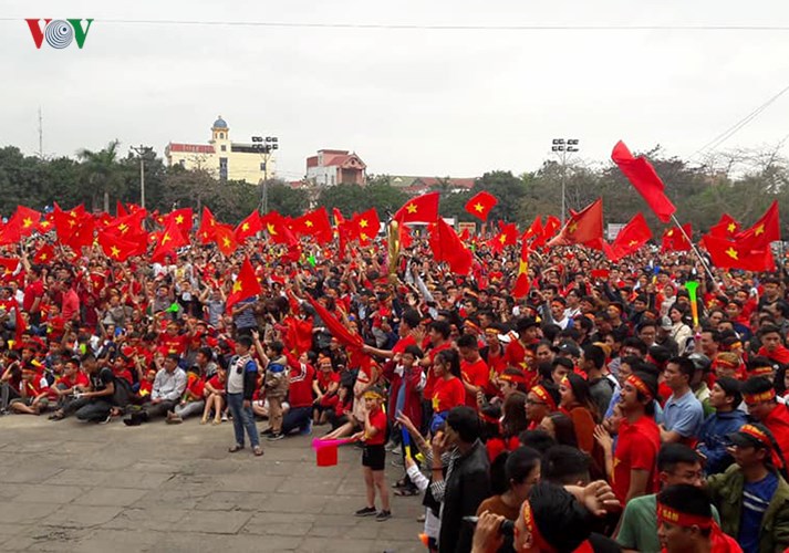 Вьетнамцы поздравили национальную сборную U23 с успехами на Чемпионате Азии по футболу