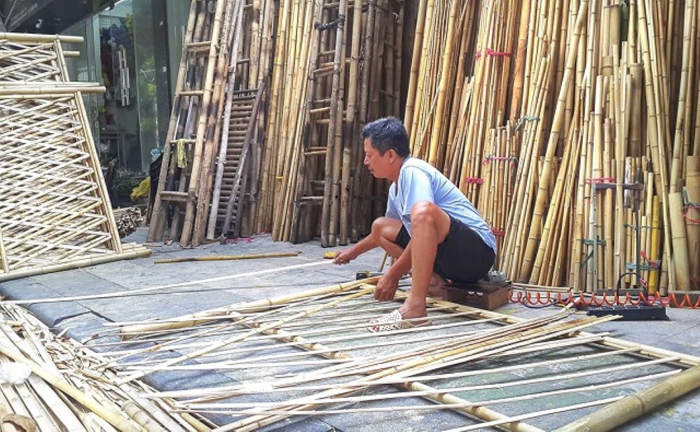 Hàng Vai, la rue des bambous en plein coeur du vieux quartier de Hanoï