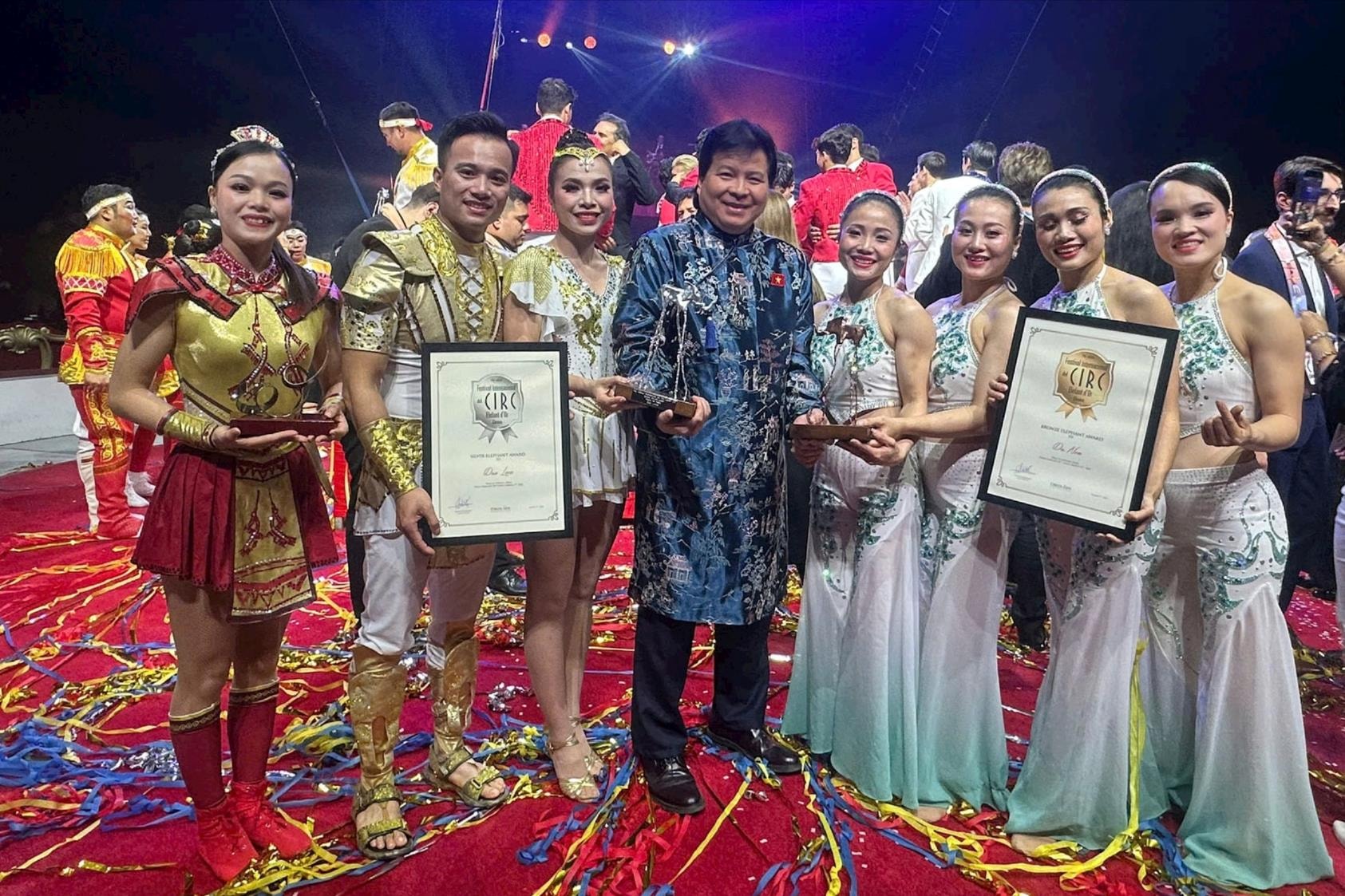 Le Vietnam triple médaillé au Festival du cirque d’Espagne