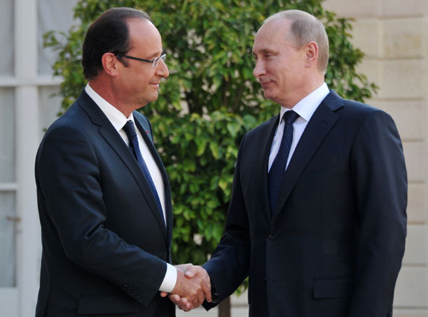 Francia y Rusia buscan fortalecer cooperación en diferentes sectores