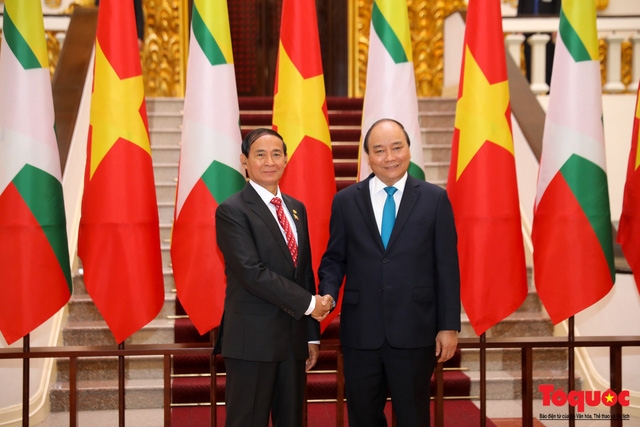 Premier vietnamita se reúne con presidente birmano