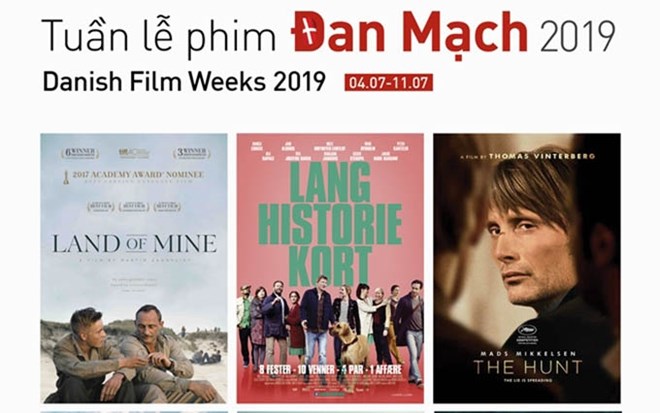 Celebrarán Semana del Cine de Dinamarca en Vietnam