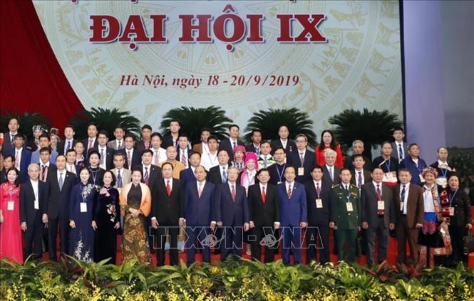 Inauguran IX Congreso Nacional del Frente de la Patria de Vietnam