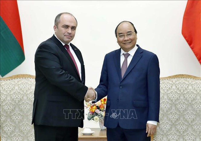 Primer ministro vietnamita recibe al vicepremier bielorruso