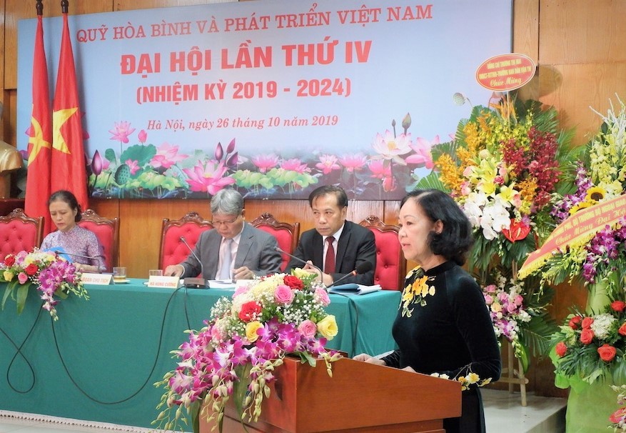 Celebran IV Congreso Nacional del Fondo de Paz y Desarrollo de Vietnam