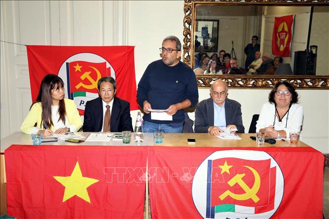 Partido Comunista de Italia conmemora 50 aniversario de testamento de presidente Ho Chi Minh