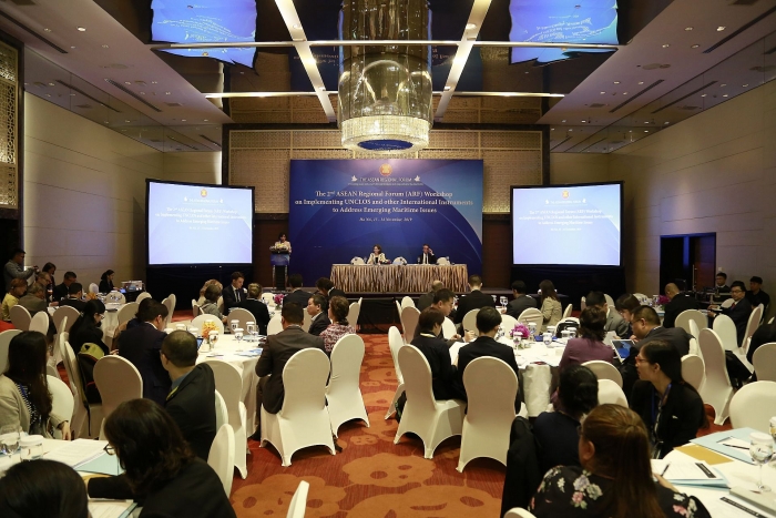 Celebran segunda Conferencia del Foro de Seguridad Regional de Asean sobre despliegue de Unclos