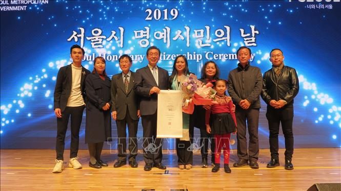 Primera vietnamita distinguida como “Ciudadana Honoraria de Seúl”