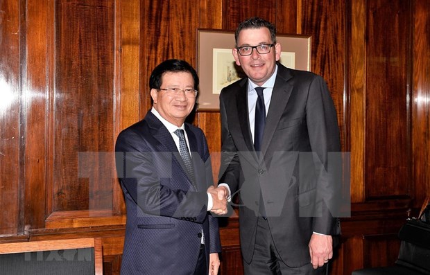 Vicepremier vietnamita se reúne con líderes de la Asociación Empresarial de Vietnam en Australia