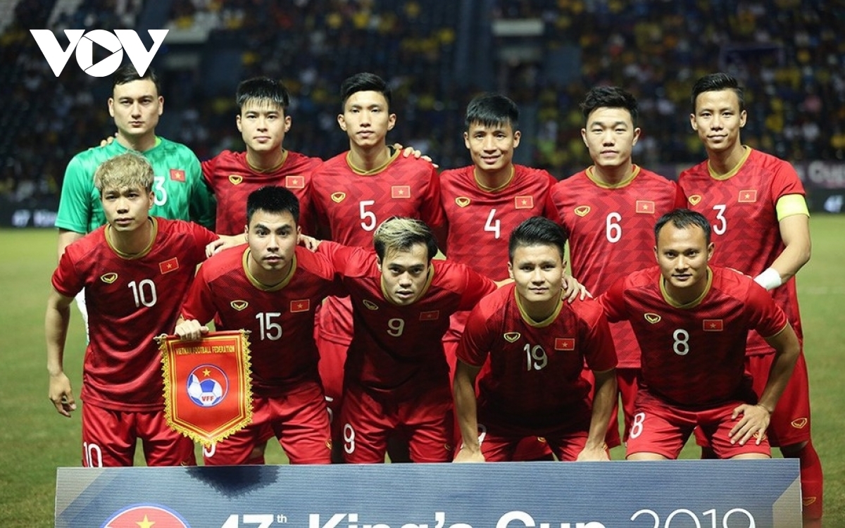 Selección de fútbol vietnamita masculino sube un puesto en el ranking de la FIFA