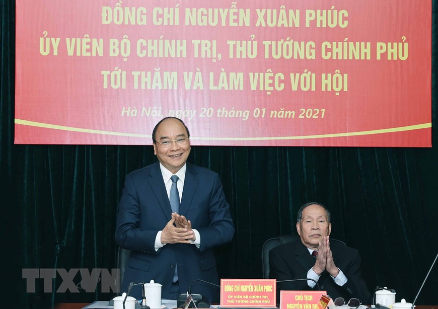 Primer ministro trabaja con la Asociación de Víctimas del Agente Naranja/Dioxina de Vietnam