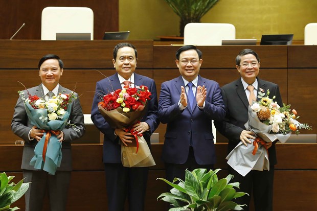 Parlamento de Vietnam elige a sus vicepresidentes