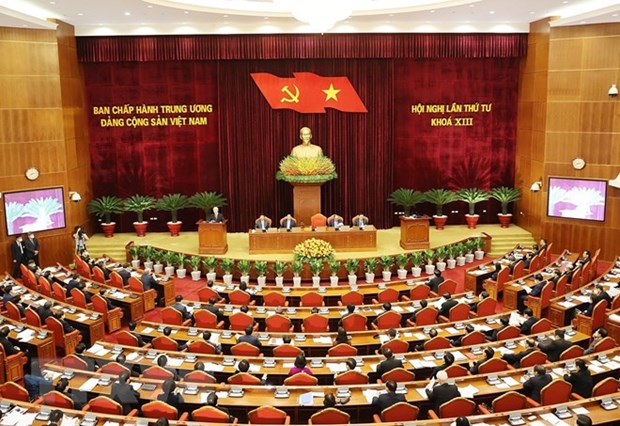 Comité Central del Partido Comunista de Vietnam examina informe sobre la consolidación de la organización