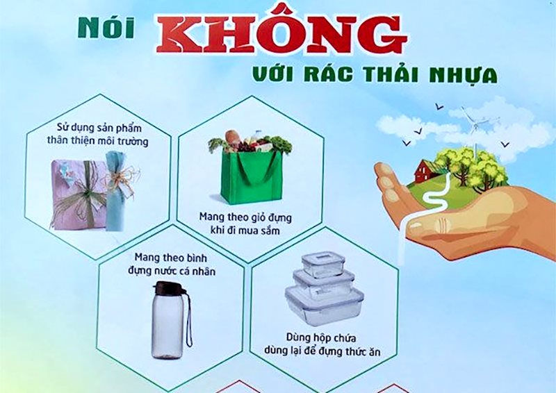 Promueven alternativas a productos plásticos de un solo uso en Vietnam