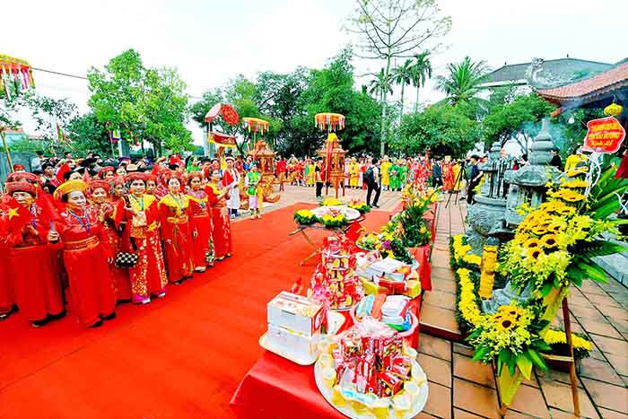 Festival del templo Cao en Chi Linh, Hai Duong