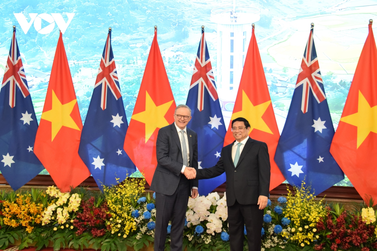 Primer ministro de Vietnam recibe a su homólogo australiano