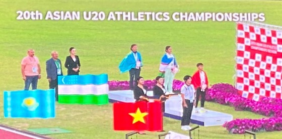 Vietnam gana medalla de bronce en Campeonato Asiático de Atletismo Sub-20