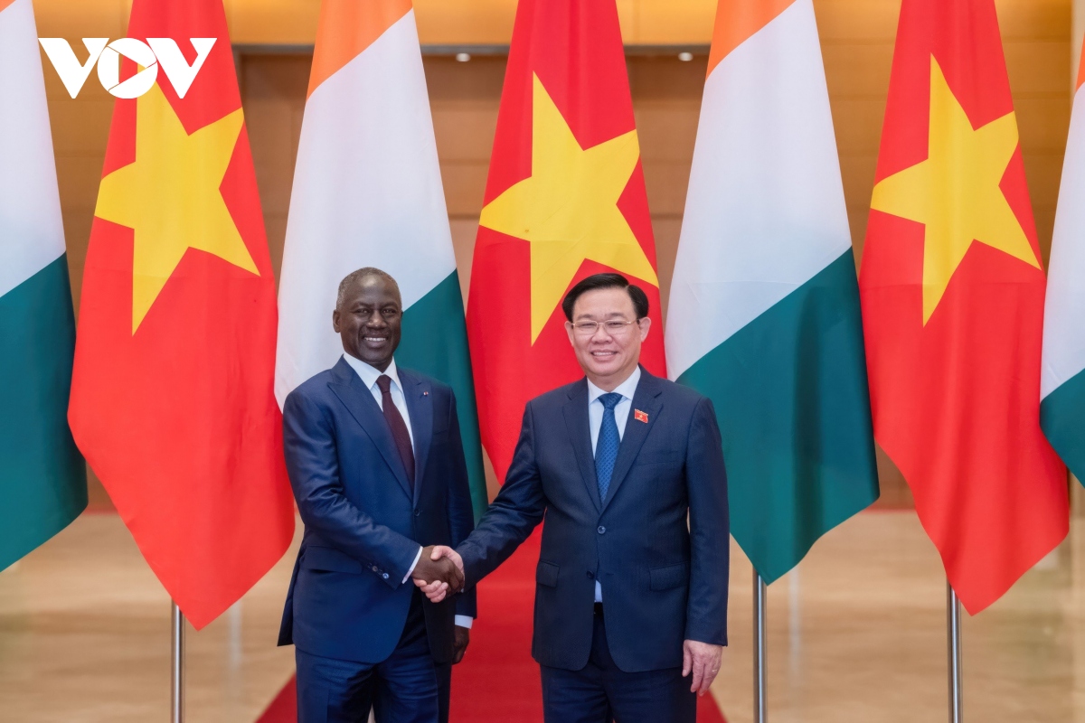 Presidente del Parlamento de Vietnam se reúne con su par de Costa de Marfil