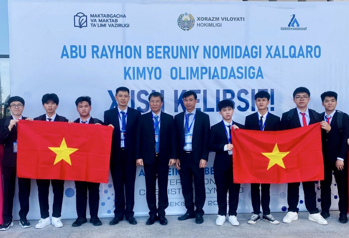 Vietnam ocupa primer lugar en Olimpiada Internacional de Química Abu Reikhan Beruniy
