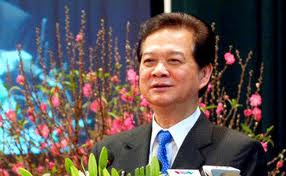 នាយករដ្ឋមន្ត្រី Nguyen Tan Dung ជូនពរតេតនៅខេត្ត Kien Giang