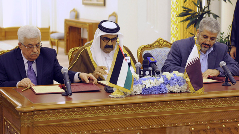 បណ្តាភាគីប្រឆំាងនៅ​ Palextinឯកភាពជ្រើសតាំងប្រធានាធិបតី Mahmoud Abbas ជាអ្នកដឹកនាំ រដ្ឋាភិបាលអន្តរកាល