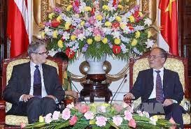 បង្កើនកិច្ចសហប្រតិបត្តិការរវាងរដ្ឋសភាវៀតណាមជាមួយរដ្ឋសភាដាណឺម៉ាក់