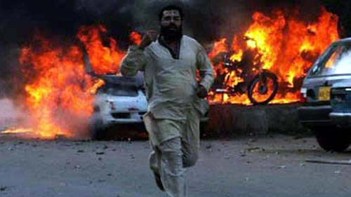 អំពើហឹង្សារ នៅទីក្រុង Karachi ភាគខាងត្បូង  Pakistan