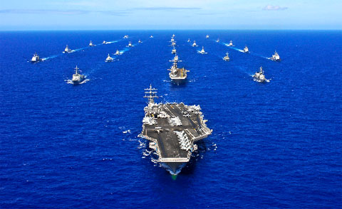 អាមេរិកកសាងនិងពង្រឹងកំលាំងរបស់កងទ័ពជើង​ទឹកអាមេរិកក្នុងទ្វីបអាស៊ី-ប៉ាស៊ីហ្វីក