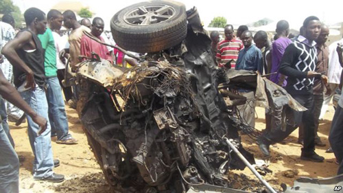 វាយគ្រាប់បែកនិងបាញ់គ្រាប់បង្ហូរឈាមនៅNigeria