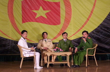 កម្មវិធី​ផ្លាស់ប្តូរដោយប្រធានបទ៖រួមដៃដើម្បីសង្គមមួយប្រកបដោយសុខសាន្តត្រាណ