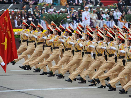 ពិធីរំលឹកខួបអនុស្សាវរីយ៌លើកទី៥០ទិវាបង្កើតកម្លាំងប៉ូលិសប្រជាជន