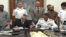 អាមេរិកនិងប៉ាគីស្ថានចុះហត្ថលេខាអំពីការដឹកជញ្ជូនភស្តុភារឲ្យNATO