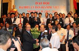 មហាសន្និបាតដំណាងគណៈកម្មាធិការOlympicវៀតណាមអាណាត្តិ២០១២-២០១៦