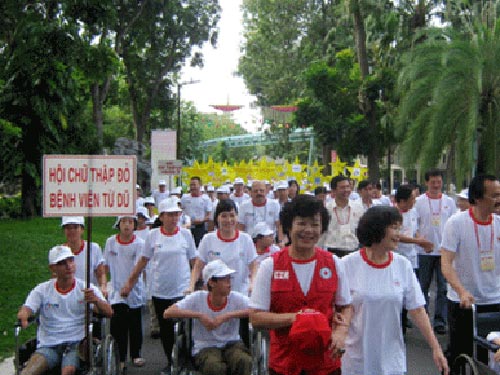 ចលនាដើរដោយថ្មើជើងដោយប្រធានបទ៖”ដើម្បី​បេះដូងខ្លាំង”